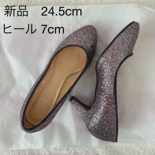 グリッターパンプス(ハイヒール/パンプス)