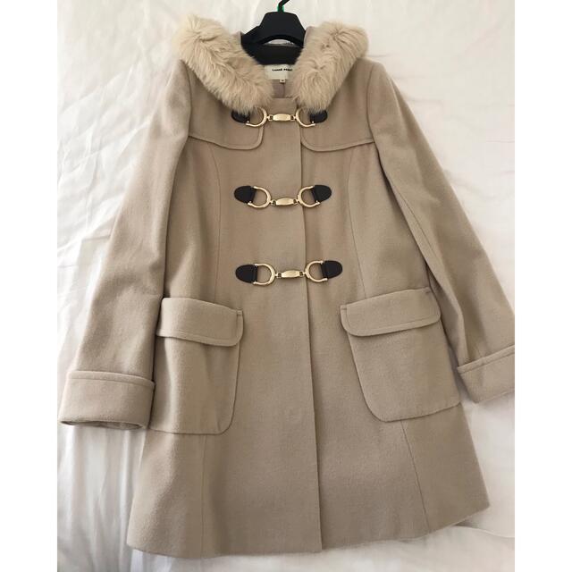 レッセパッセ ダッフルコート ミドル丈ダッフルコート ミルクティー 美 ...