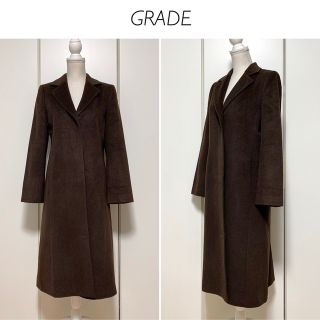 【美品】GRADE/東京スタイル　アンゴラロングコート