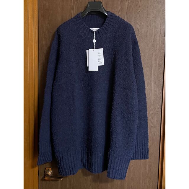 Maison Margiela デストロイ・パターン モヘヤ混ニットセーター | iqac