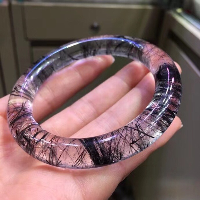 数々のアワードを受賞】 【天然】ブラックルチルクォーツ ブレスレット
