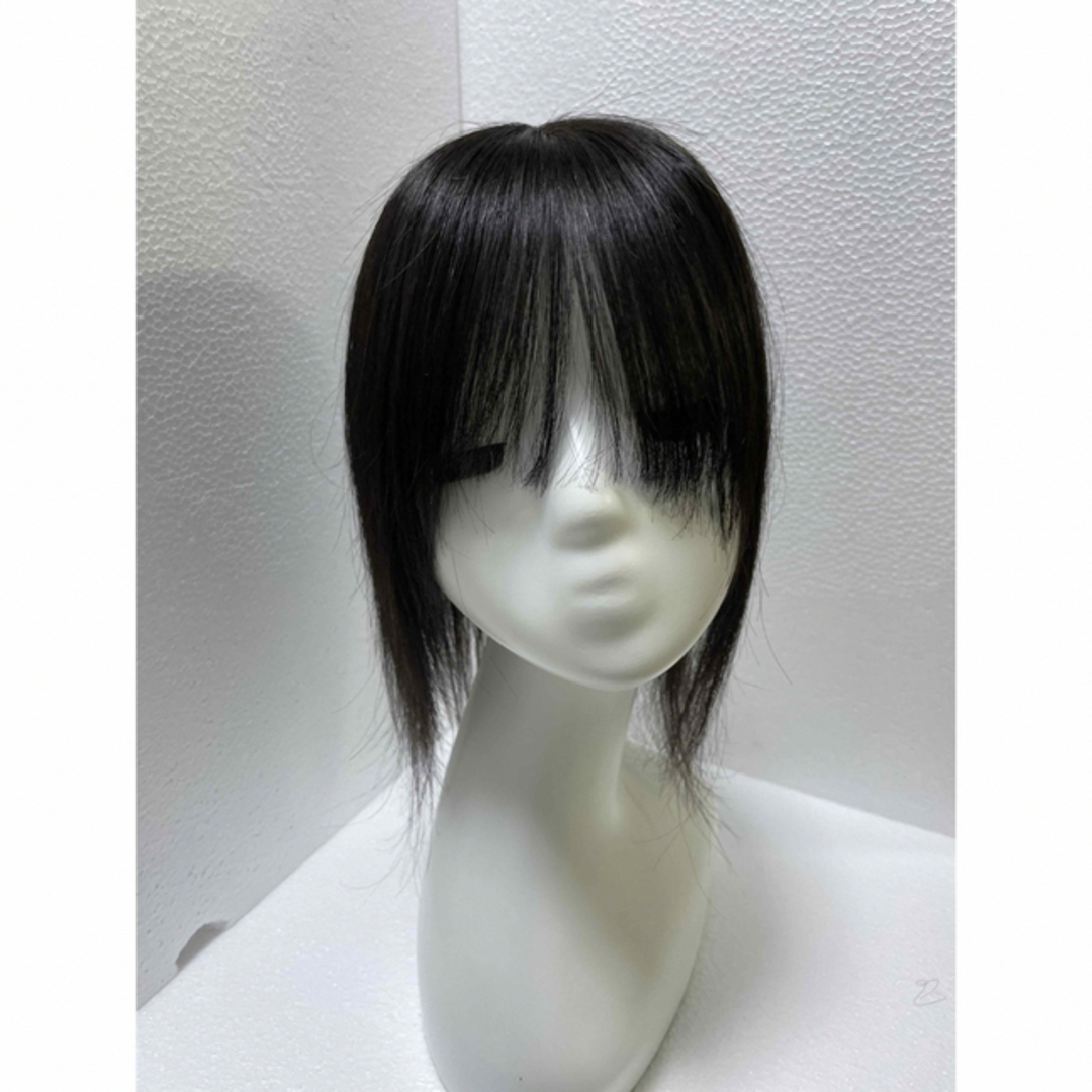 人毛100%部分ウィッグ ヘアピース I型つむじ二重引き抜き超軽量 白髪 人毛100%部分ウィッグ ヘアピース I型つむじ二重引き抜き超軽量 白髪