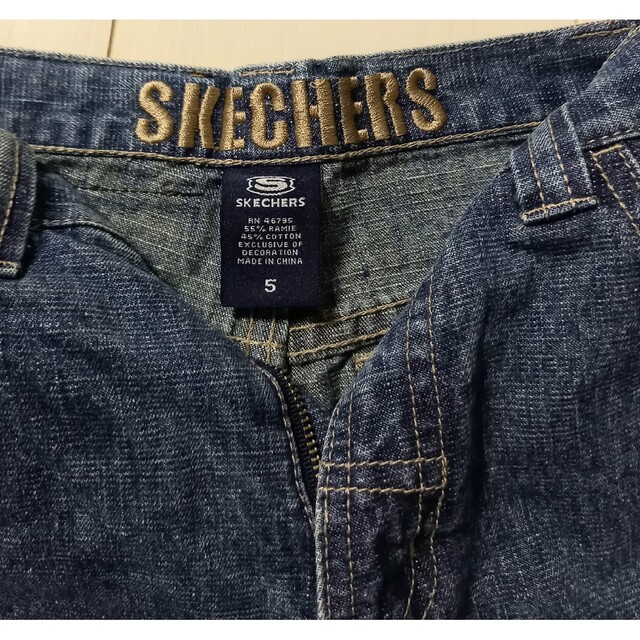 Skechers スケッチャーズパンツ DENIMサイズ5 キッズ/ベビー/マタニティのキッズ服男の子用(90cm~)(パンツ/スパッツ)の商品写真