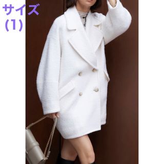 SNIDEL - スナイデル ❣️ ウールコクーンダブルコートの通販 by m