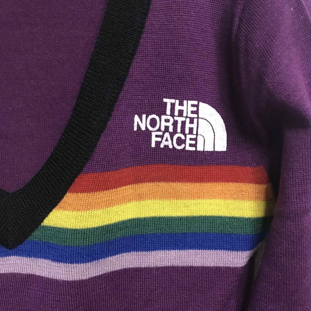 THE NORTH FACE(ザノースフェイス)の【THE NORTH FACE】レインボーニット レディースのトップス(ニット/セーター)の商品写真
