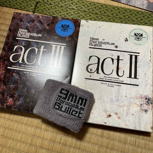 9mm actⅢ DVDセット、リストバンド