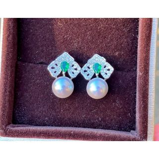 高級アコヤ真珠ピアス単品(ピアス)