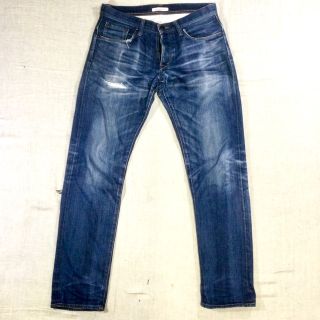 ナノユニバース(nano・universe)のSARTORIA DENIM★ナノ ユニバース★ダメージ加工デニム★30インチ(デニム/ジーンズ)