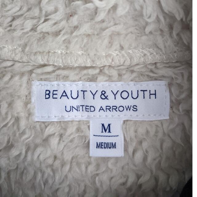 BEAUTY&YOUTH UNITED ARROWS(ビューティアンドユースユナイテッドアローズ)のRIE様専用　ボアライナーマウンテンパーカー　M レディースのジャケット/アウター(ブルゾン)の商品写真