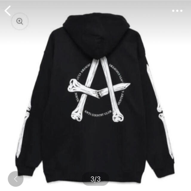 ANTi COUNTRY CLUB / ANARCHY LOGO Hoodie 2