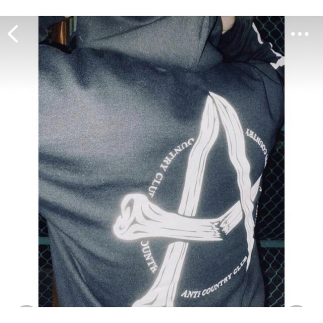 ANTi COUNTRY CLUB / ANARCHY LOGO Hoodie 3