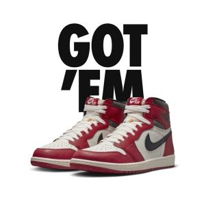 ジョーダン(Jordan Brand（NIKE）)のNike Air Jordan 1 High OG  Chicago シカゴ27(スニーカー)