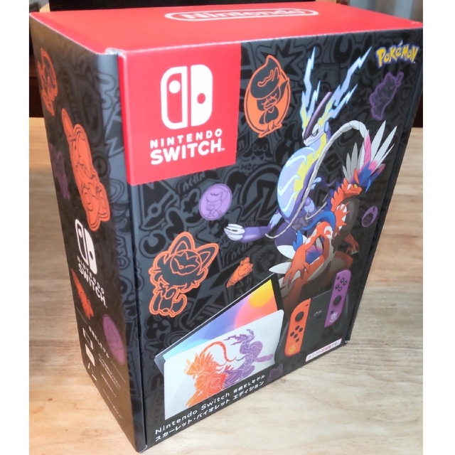 新品未開封 Nintendo Switchスカーレット バイオレットエディション家庭用ゲーム機本体