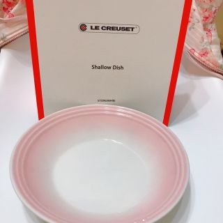 ルクルーゼ(LE CREUSET)のル・クルーゼ　ネオシャローディッシュ　パウダーピンク(食器)