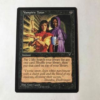 マジックザギャザリング(マジック：ザ・ギャザリング)のMTG　吸血の教示者/Vampiric Tutor(シングルカード)