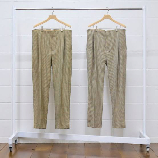 unused チェックパンツ UW1062