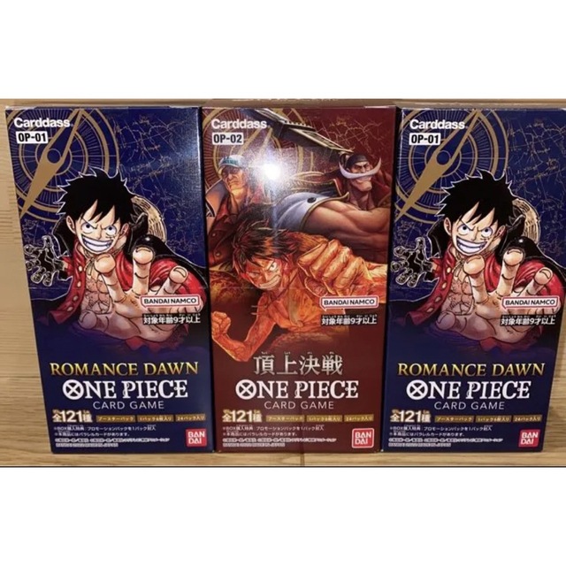 ONE PIECE - ワンピースカードゲーム 新品未開封 頂上決戦 ロマンスドーンBOX セットの通販 by mstt's shop