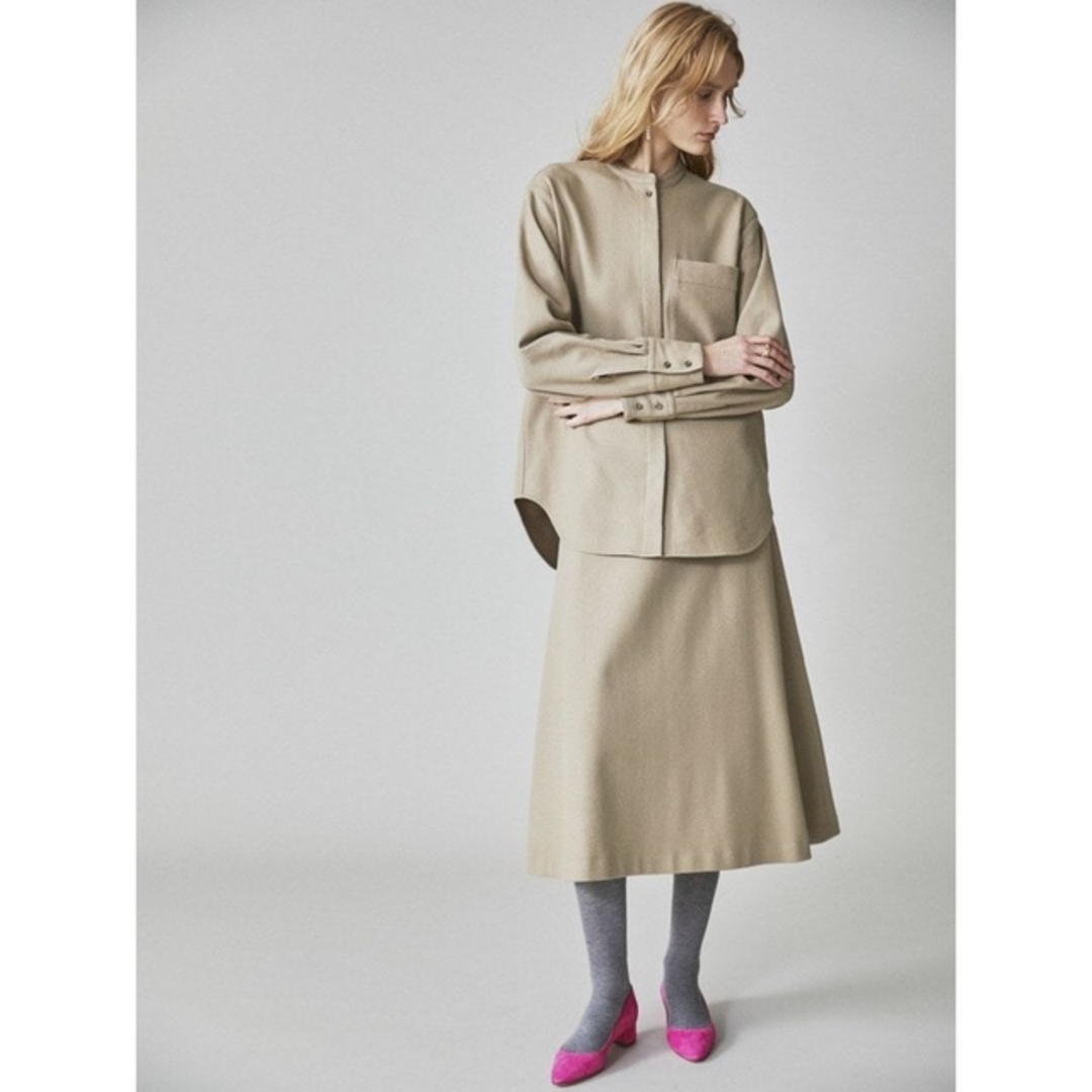 Ron Herman(ロンハーマン)のRon herman Wool Light Melton Skirt レディースのスカート(ロングスカート)の商品写真