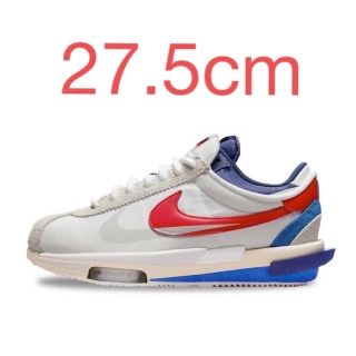 ナイキ(NIKE)のsacai Nike Cortez WhiteandUniversityRed(スニーカー)