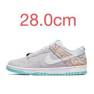 ナイキ(NIKE)のNike Dunk Low Barber Shop Grey ナイキ ダンク(スニーカー)