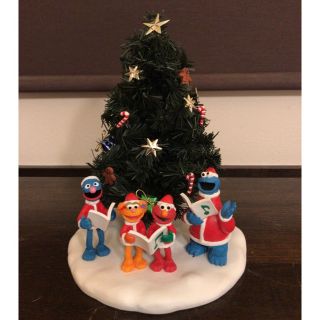 セサミストリート(SESAME STREET)のセサミストリート☆ミニクリスマスツリー(キャラクターグッズ)