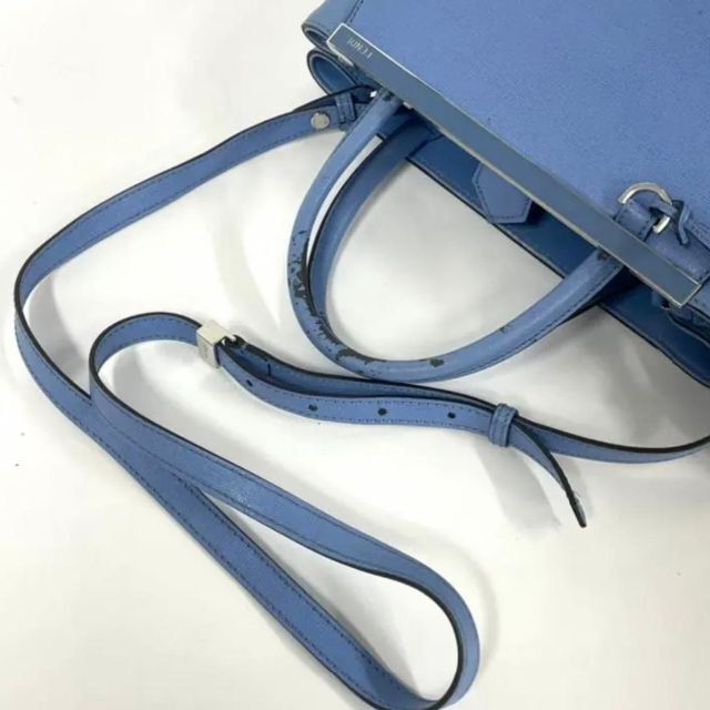 FENDI(フェンディ)のフェンディ　FENDI 　プチトゥージュール　バッグ　ブルー　青　ハンドバッグ レディースのバッグ(ハンドバッグ)の商品写真