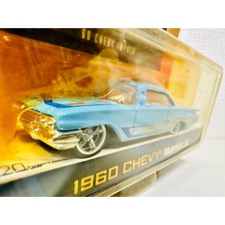 シボレー(Chevrolet)のJada/'60 Chevyシボレー Impalaインパラ 1/64 絶版(ミニカー)