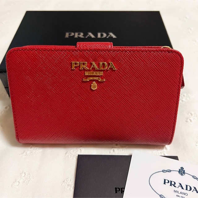 専用★PRADA プラダ 二つ折り財布 コンパクトウォレット