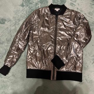 ヘルムートラング(HELMUT LANG)のHELMUT LANG シルバーブルゾン(ブルゾン)