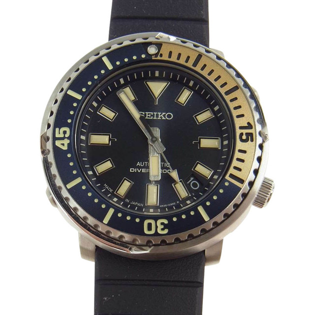 SEIKO セイコー 時計 SBDY091 ロスペックス ダイバー スキューバ ストリート シリーズ 自動巻き オートマチック 腕時計 ウォッチ ブラック系