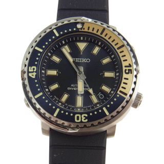 セイコー(SEIKO)のSEIKO セイコー 時計 SBDY091 ロスペックス ダイバー スキューバ ストリート シリーズ 自動巻き オートマチック 腕時計 ウォッチ ブラック系【中古】(腕時計(アナログ))