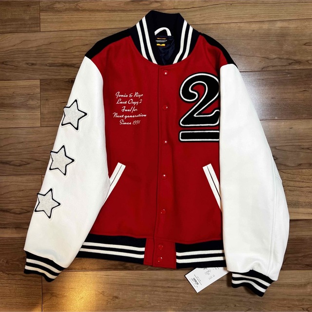 UNDERCOVER(アンダーカバー)のLAST ORGY2 × VERDY  VARSITY JACKET  Lサイズ メンズのジャケット/アウター(スタジャン)の商品写真