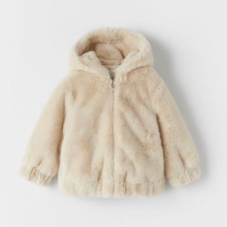 ザラキッズ(ZARA KIDS)の本日限定価格！【ZARA KIDS】フェイクファーコート(コート)