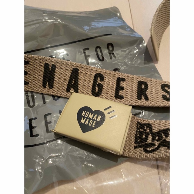 大好評です human made ヒューマンメイド ベルト ガチャベルト ハート