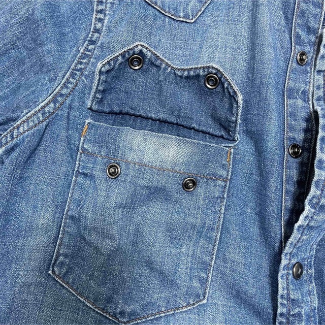 GAP(ギャップ)のデニムシャツ メンズのトップス(シャツ)の商品写真