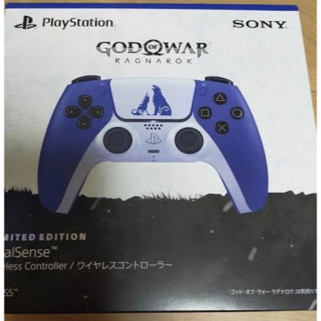 新品未開封 PS5 ワイヤレスコントローラー ゴッド・オブ・ウォー ラグナロクゲームソフト/ゲーム機本体