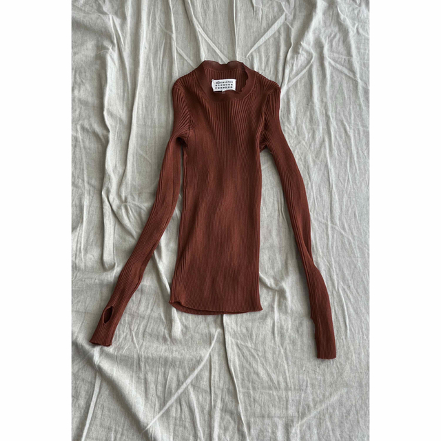 Maison Martin Margiela(マルタンマルジェラ)のMaison Margiela second skin レディースのトップス(Tシャツ(長袖/七分))の商品写真