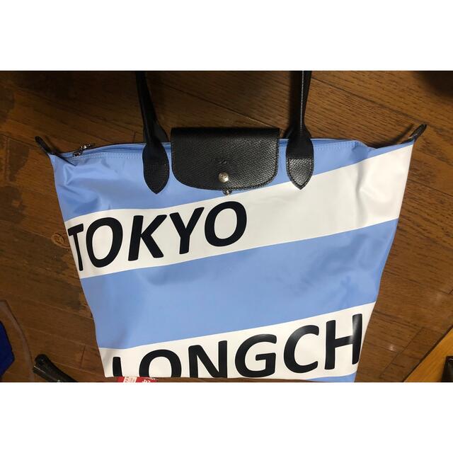 ロンシャン LONGCHAMPル プリアージュ トートバッグ L限定　TOKYO