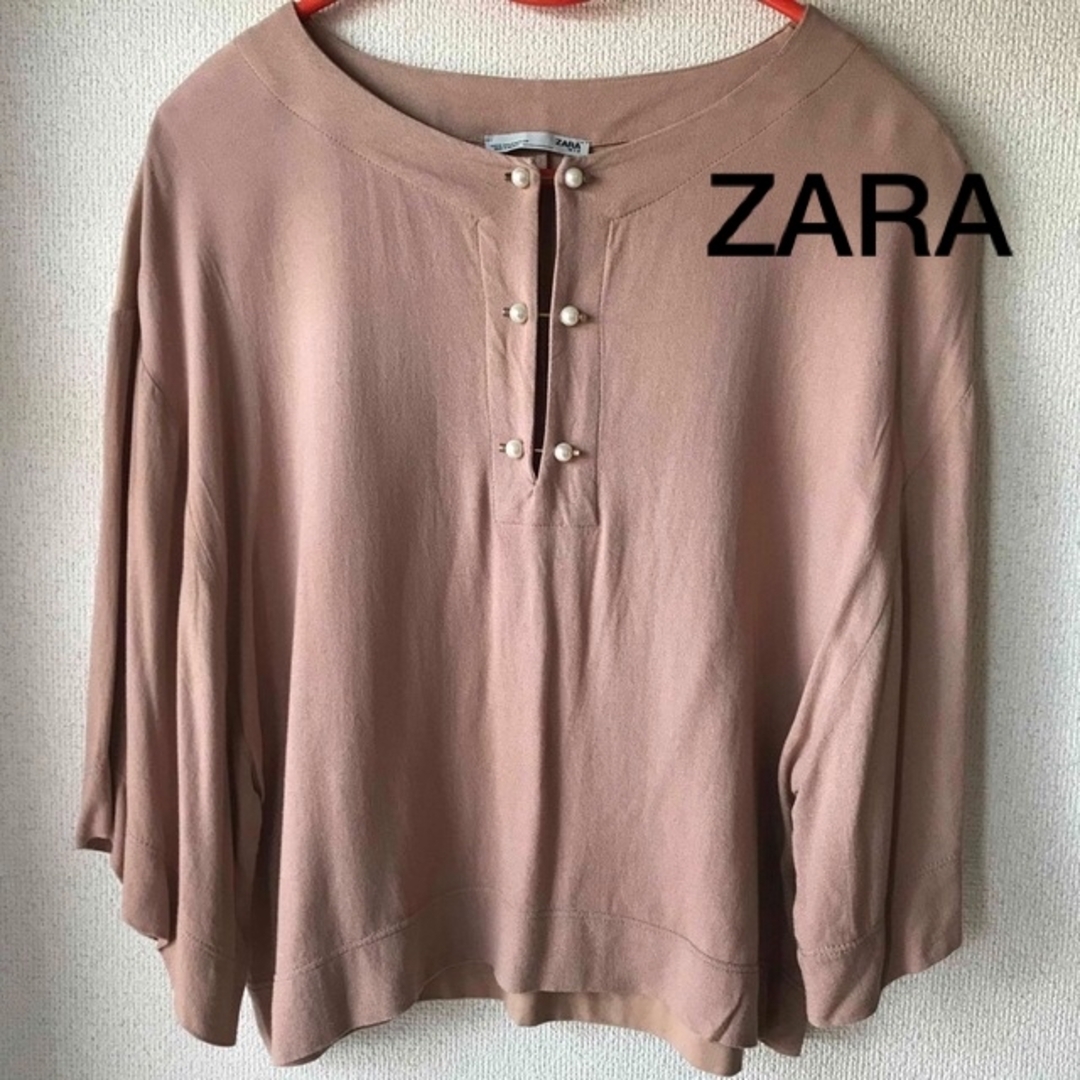 ZARA(ザラ)のZARA カットソー レディースのトップス(カットソー(長袖/七分))の商品写真