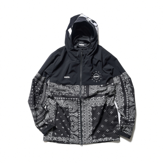 FCRB 22AW BANDANA TRAINING JACKET BLACK