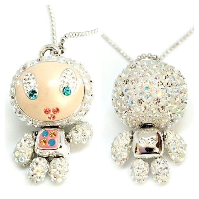 【希少】未使用 SWAROVSKI Erikaペンダント　ネックレス　クリスタル