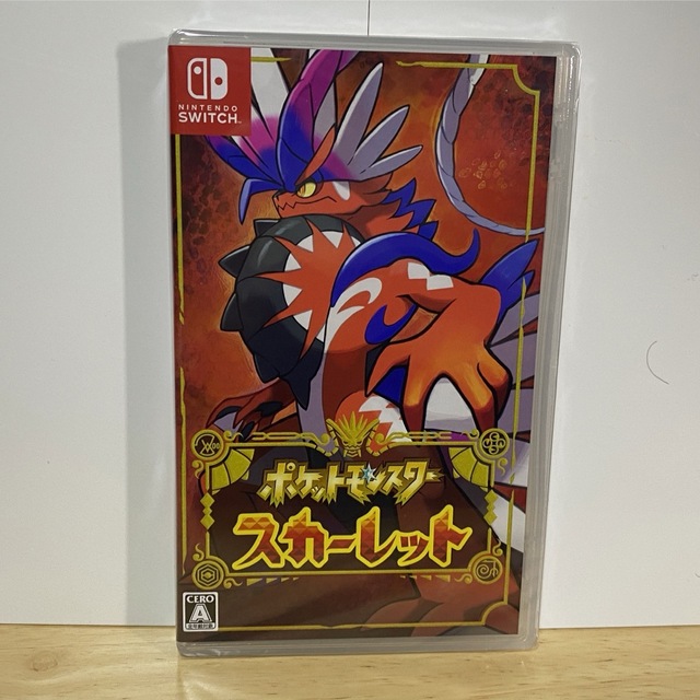 【新品・未開封】ポケットモンスター スカーレット Switch