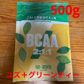 マイプロテイン(MYPROTEIN)のマイプロテイン　BCAA ゆず＋グリーンティー　500g(トレーニング用品)