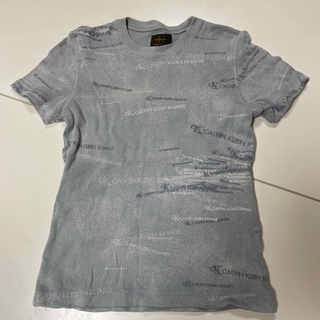 カルバンクライン(Calvin Klein)の薄グレーckロゴTシャツ(Tシャツ(半袖/袖なし))