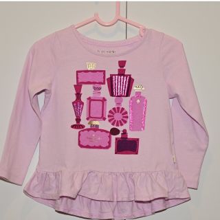 ケイトスペードニューヨーク(kate spade new york)のミーナ様用　子ども服　100cmサイズ　kate spade ピンク　長袖シャツ(Tシャツ/カットソー)