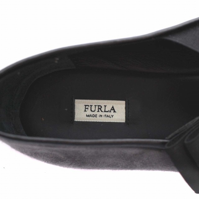 新品未使用★FURLA スクエアフラットシューズ