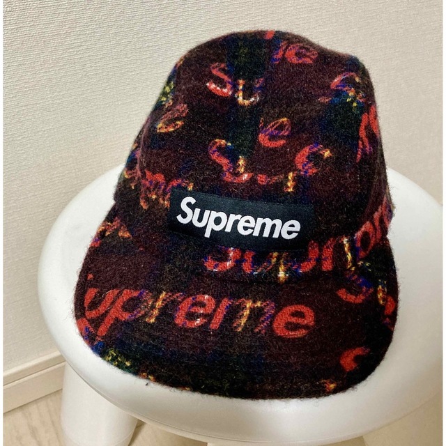 Supreme(シュプリーム)の値下げシュプリーム×ハリスツイード Camp Cap Supreme メンズの帽子(キャップ)の商品写真