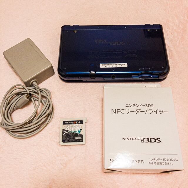 Newニンテンドー3DS LL メタリックブルー 本体 & ソフト6本セット