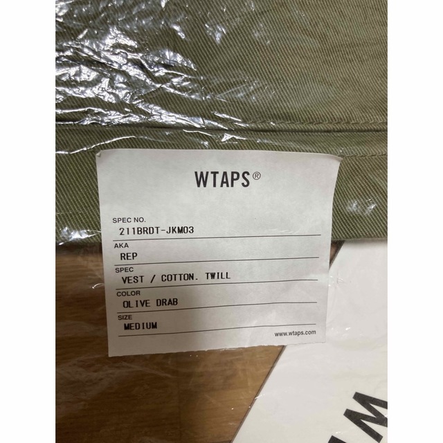 WTAPS 21SS REP VEST