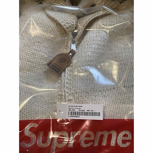 Supreme(シュプリーム)のSupreme Box Logo Cowichan Sweater L  メンズのトップス(ニット/セーター)の商品写真